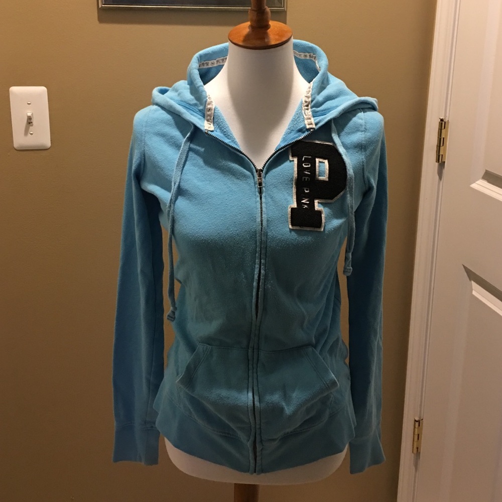 Sky blue Victoria Secret hoodie