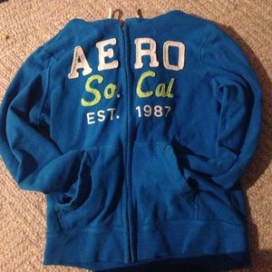 Medium Aeropostale Jacket, Blue,  good condition