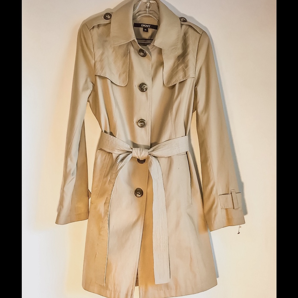 DKNY Classic Trench Coat🌷SPRING ESSENTIAL🌷Sz M