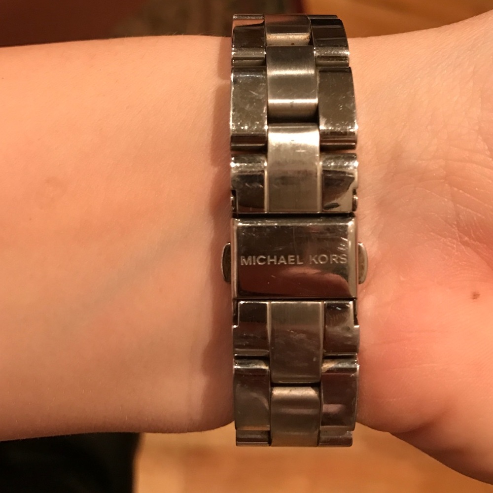 Mk Silver Watch - image 2