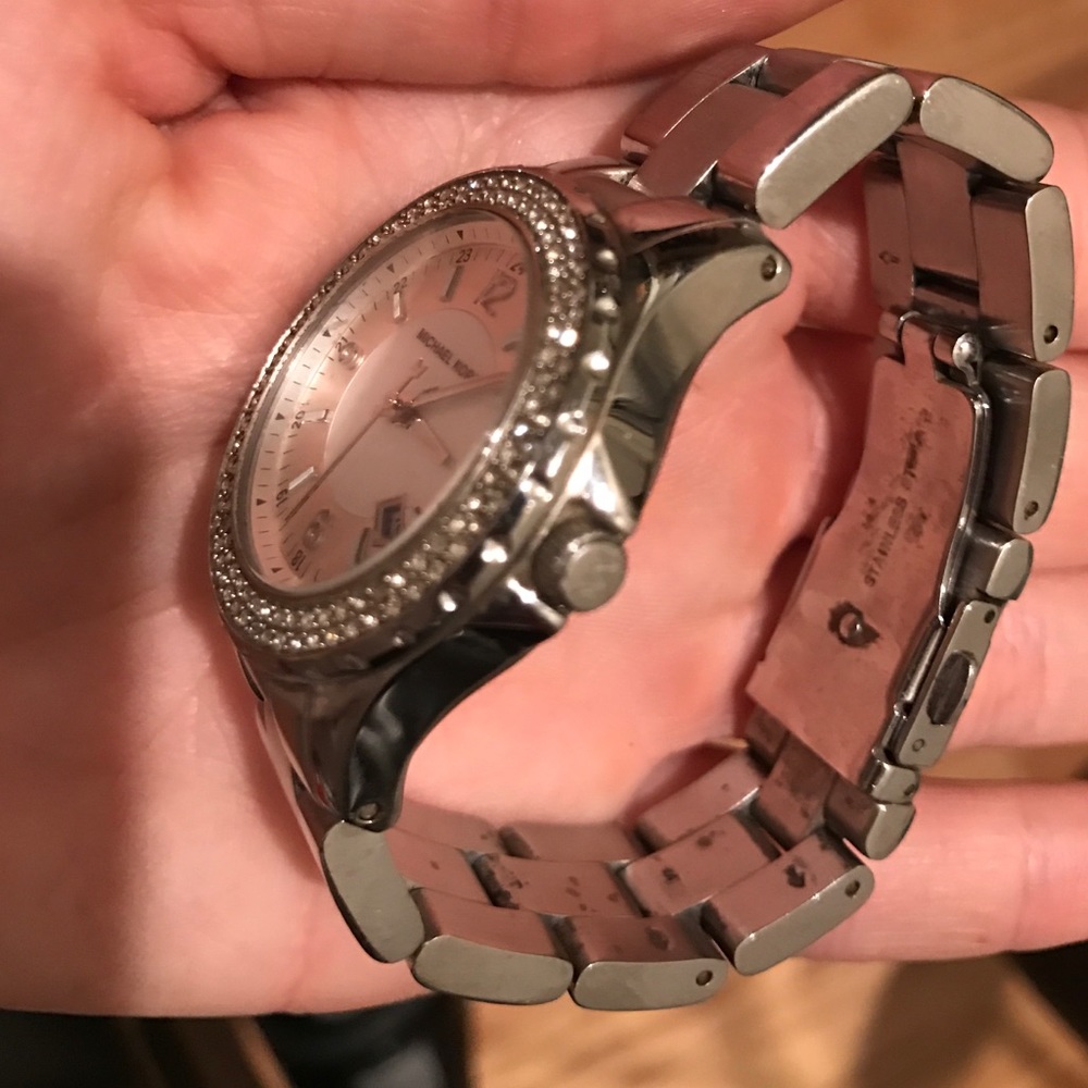 Mk Silver Watch - image 4