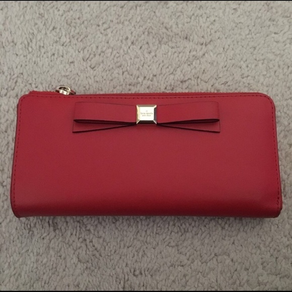 kate spade bow wallet - Picture 1 of 4