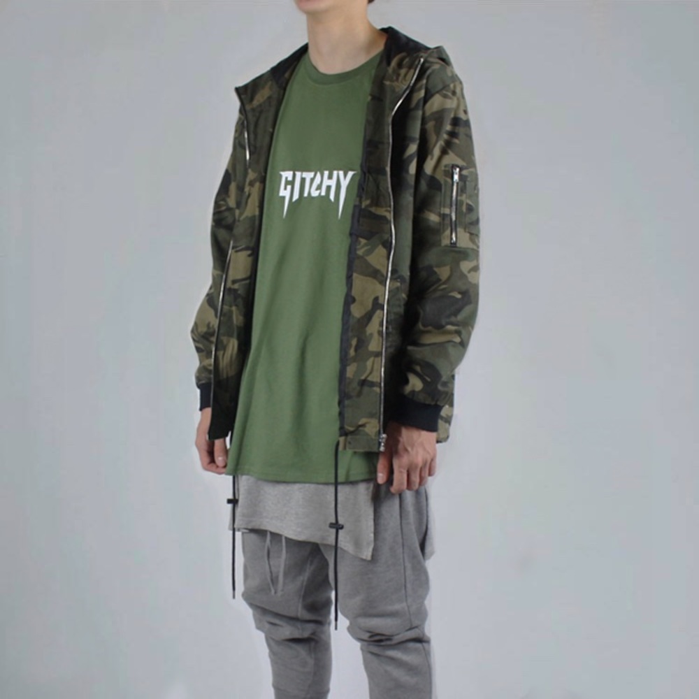 Military Green Gitchy Tee