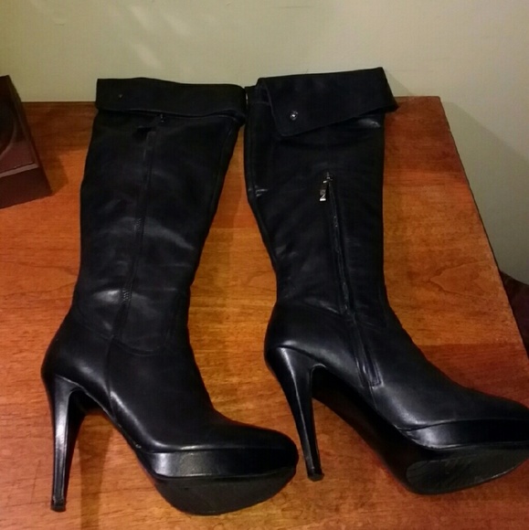 💥SALE💥 Franco Fortini Knee High Boots - Picture 2 of 8