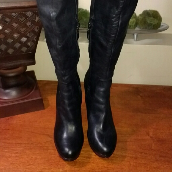 💥SALE💥 Franco Fortini Knee High Boots - Picture 4 of 8