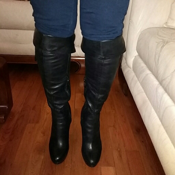 💥SALE💥 Franco Fortini Knee High Boots - Picture 6 of 8