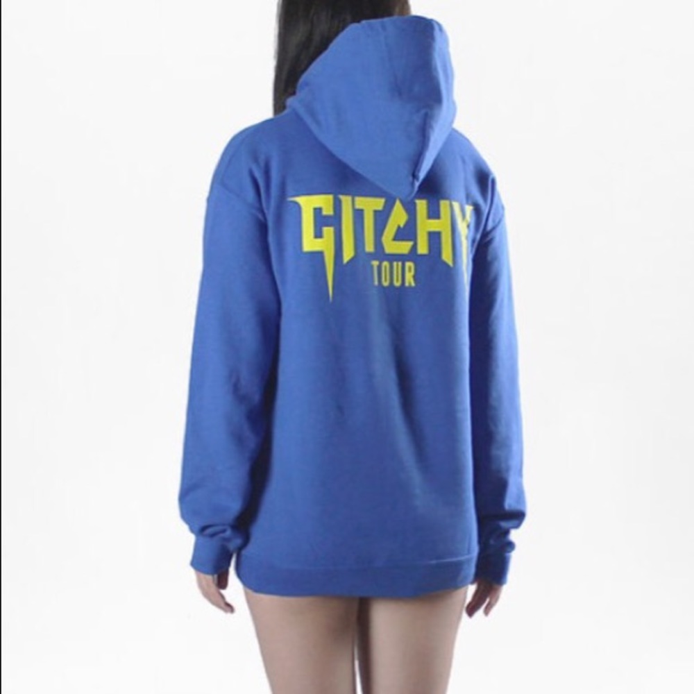 Royal Blue Gitchy Tour Hoodie