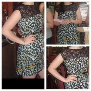 Urban Outfitters Illusion Neckline Dress