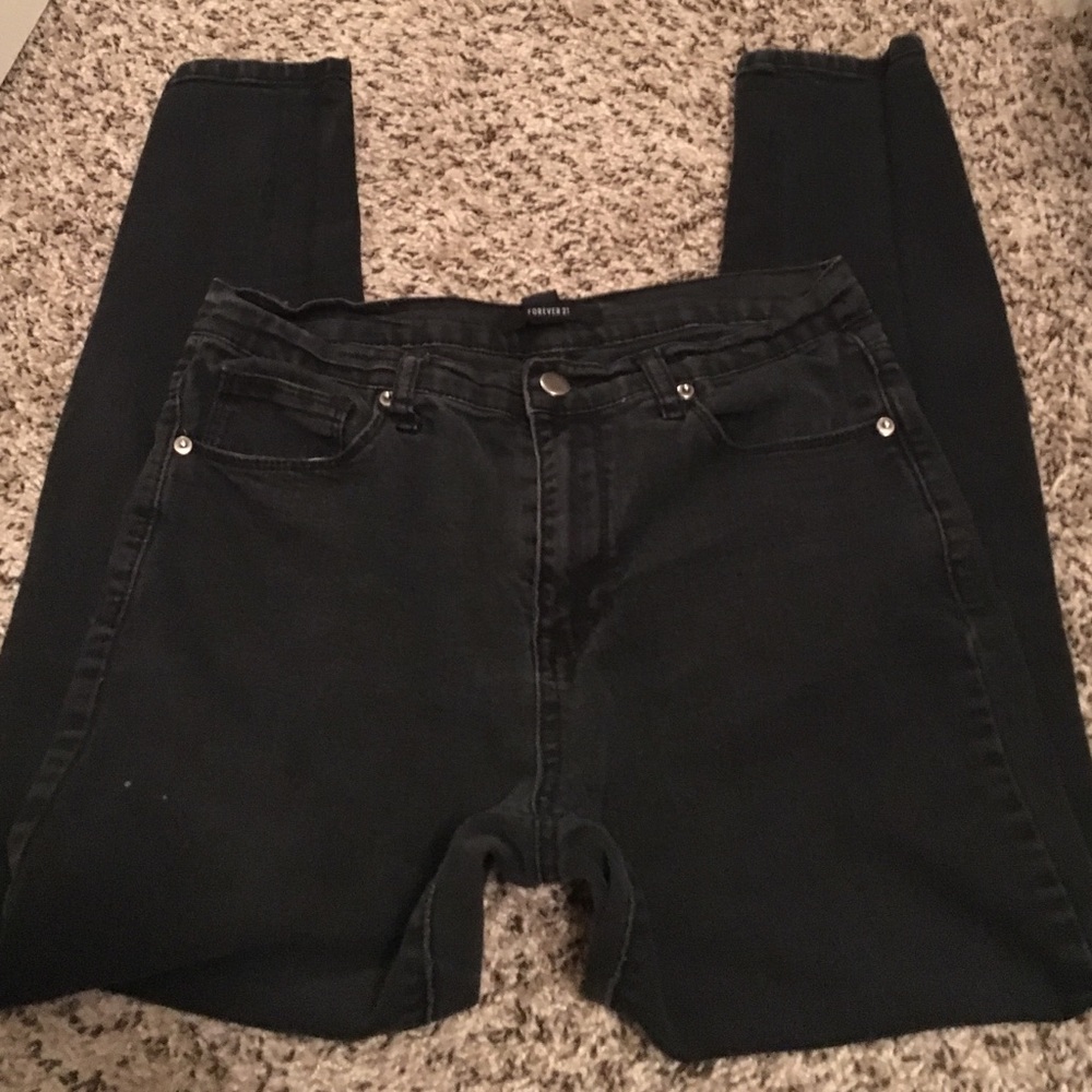Black denim