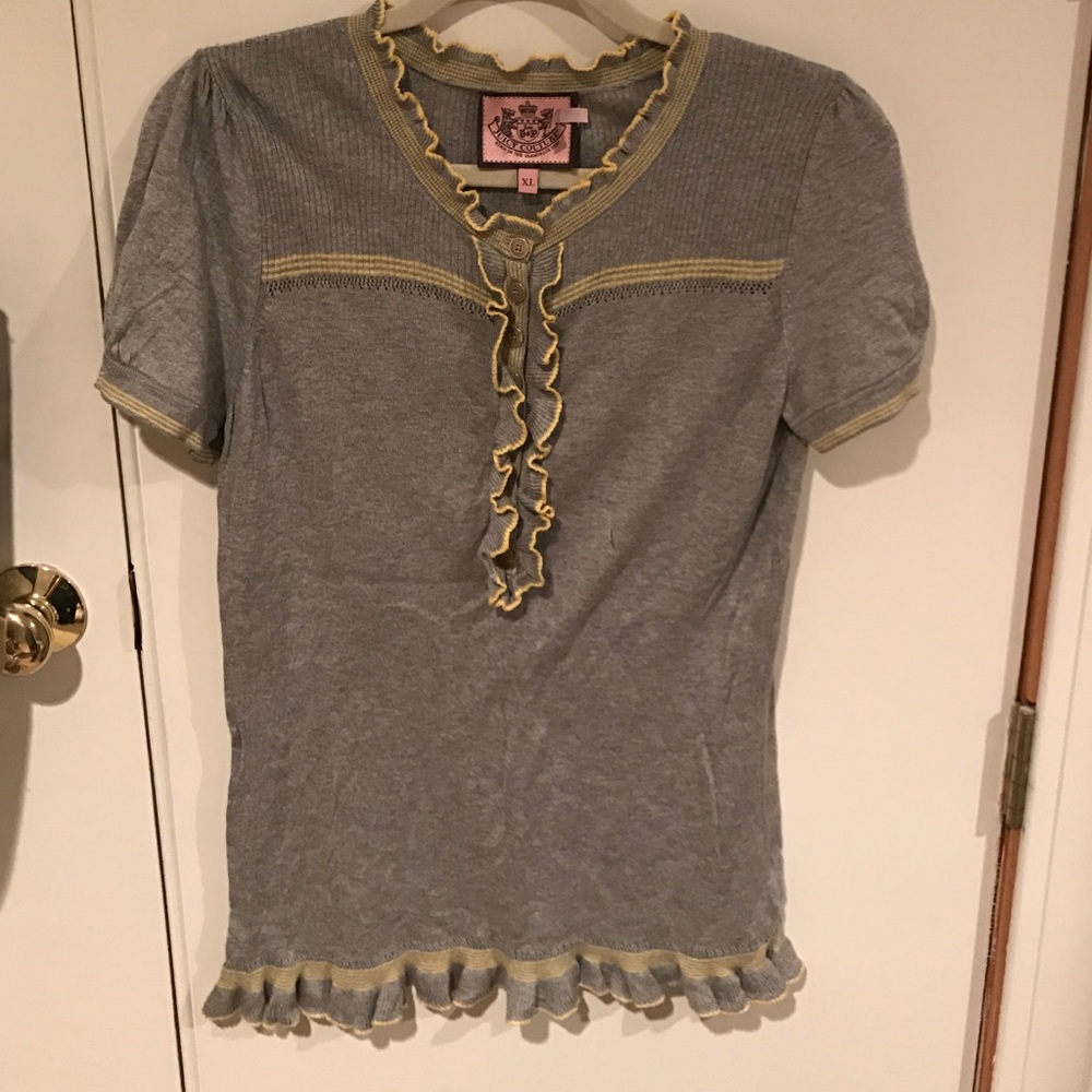 Juicy Couture short sleeve sweater