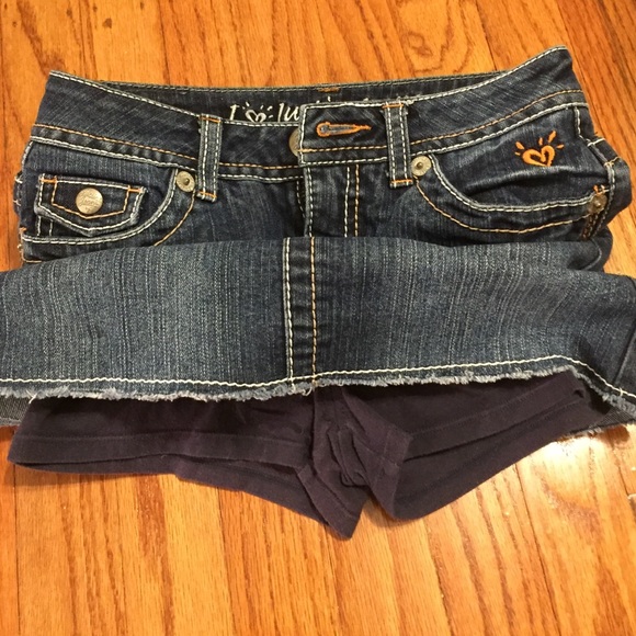 JUSTICE ❤️Girls Blue Jean Skirt. Size 10 - Picture 4 of 4