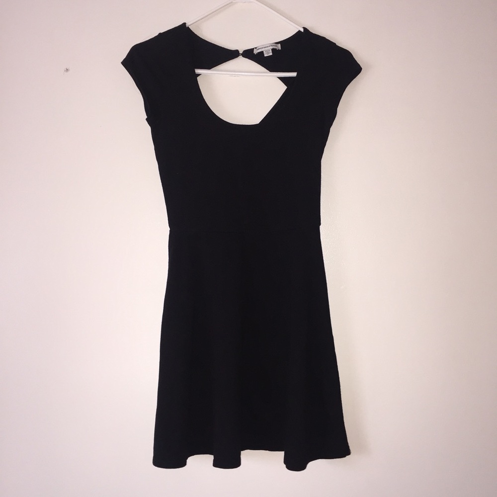 American eagle outfitters black mini dress - Picture 1 of 3