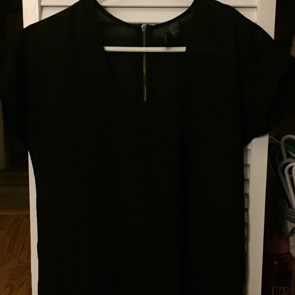 Black dress shirt