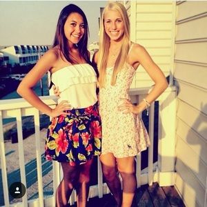 Abercrombie & Fitch Floral Skirt