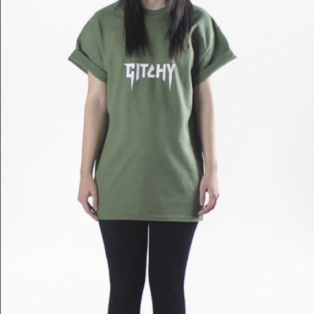 Military Green Gitchy Tee