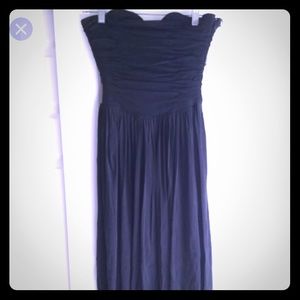 White House Black Market black chiffon dress!