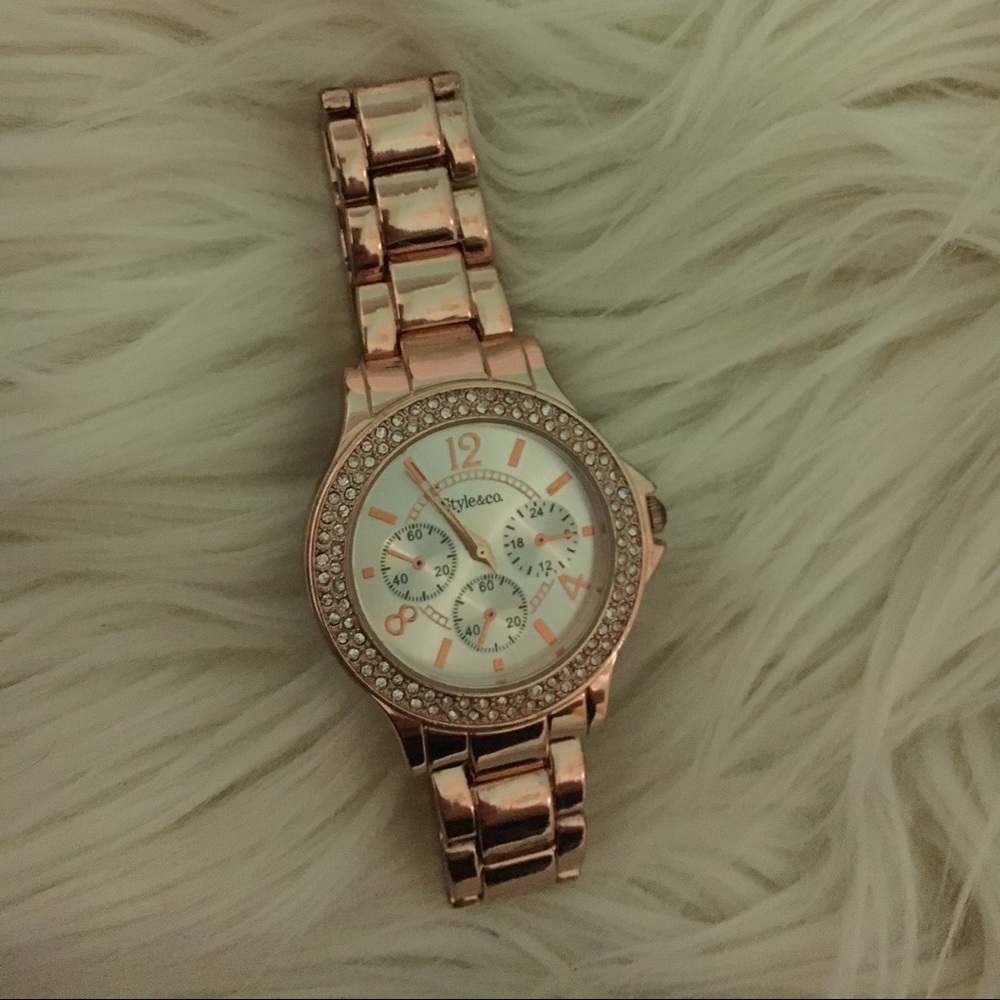 Rose Gold Watch