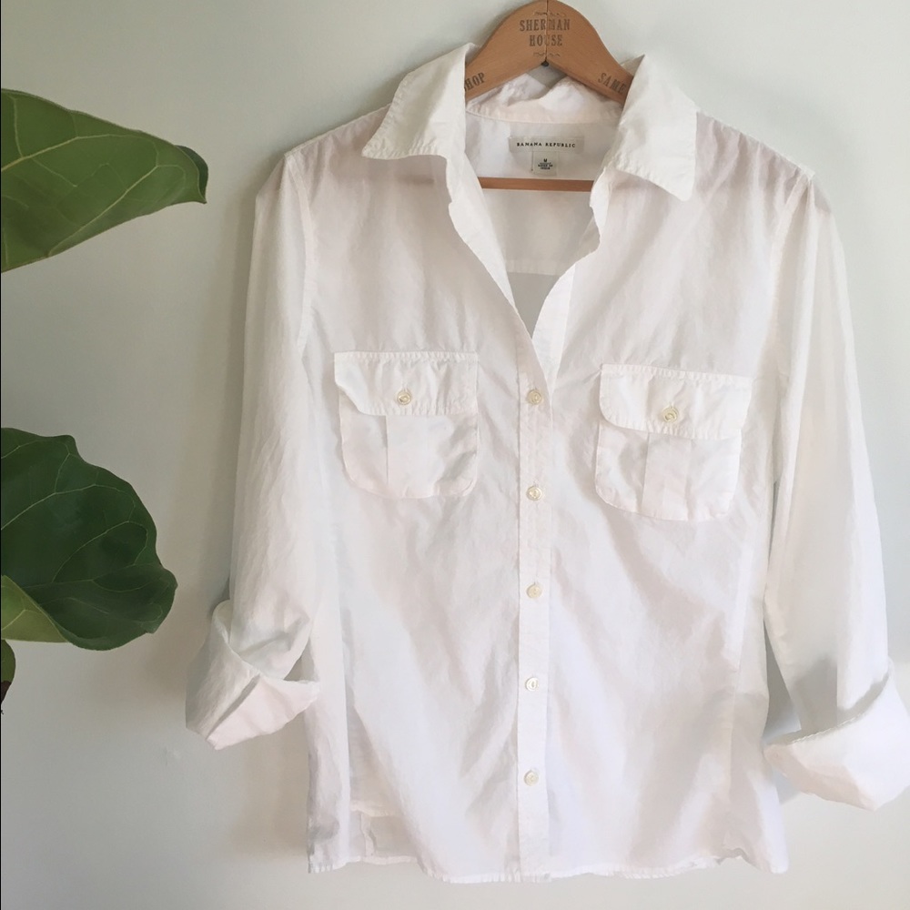 Banana Republic Button Up