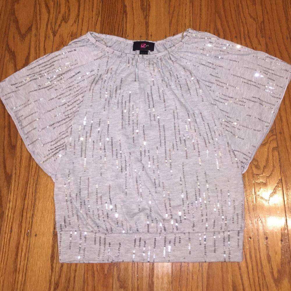 Girls Sparkly Top. Size 10/12
