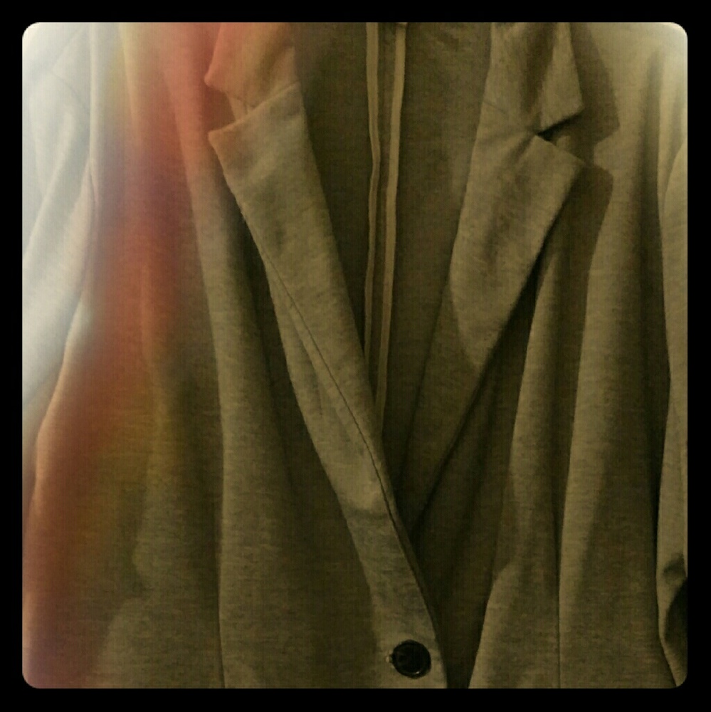 Gray Blazer