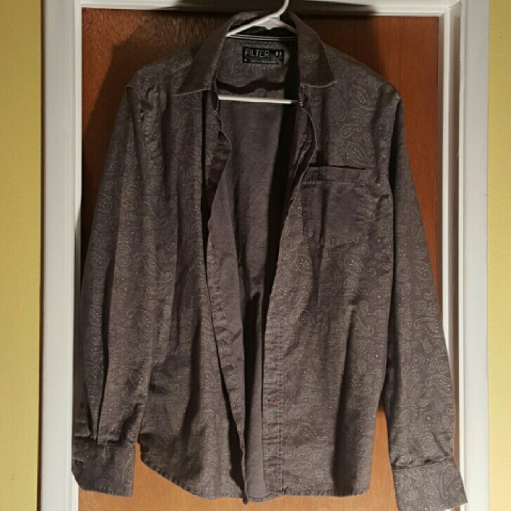 FILTER paisley button down