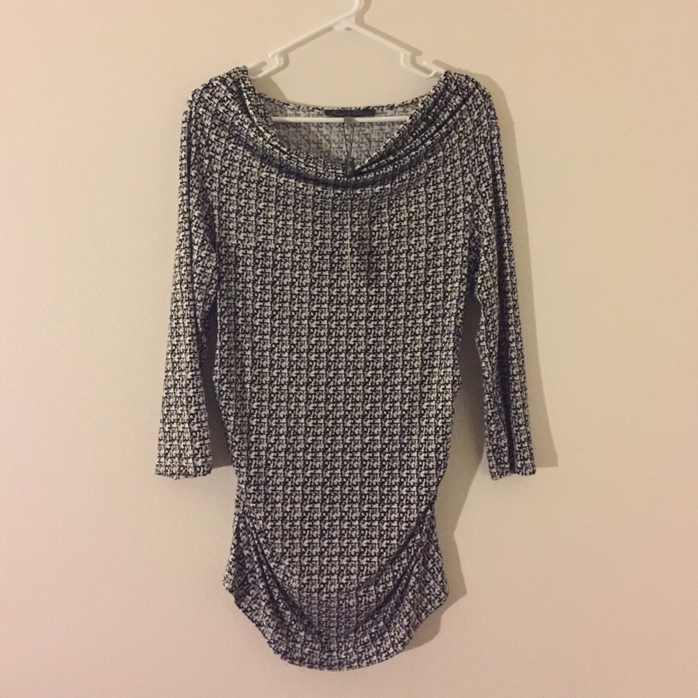 Rose & Olive patterned tunic, large