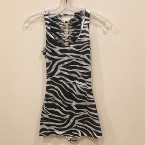 Zebra Print Tank