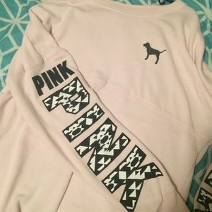 Baby pink Victoria secrets PINK sweatshirt