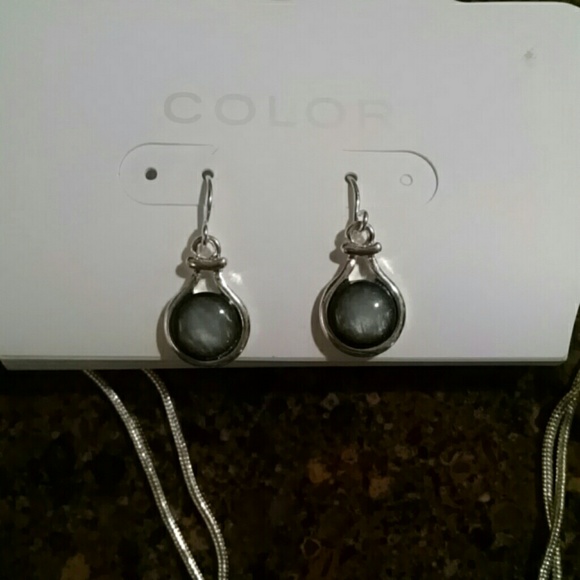 Earrings and Necklace Set - Picture 3 of 3