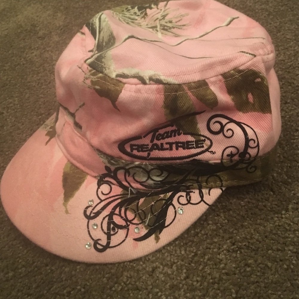 Pink Camo hat