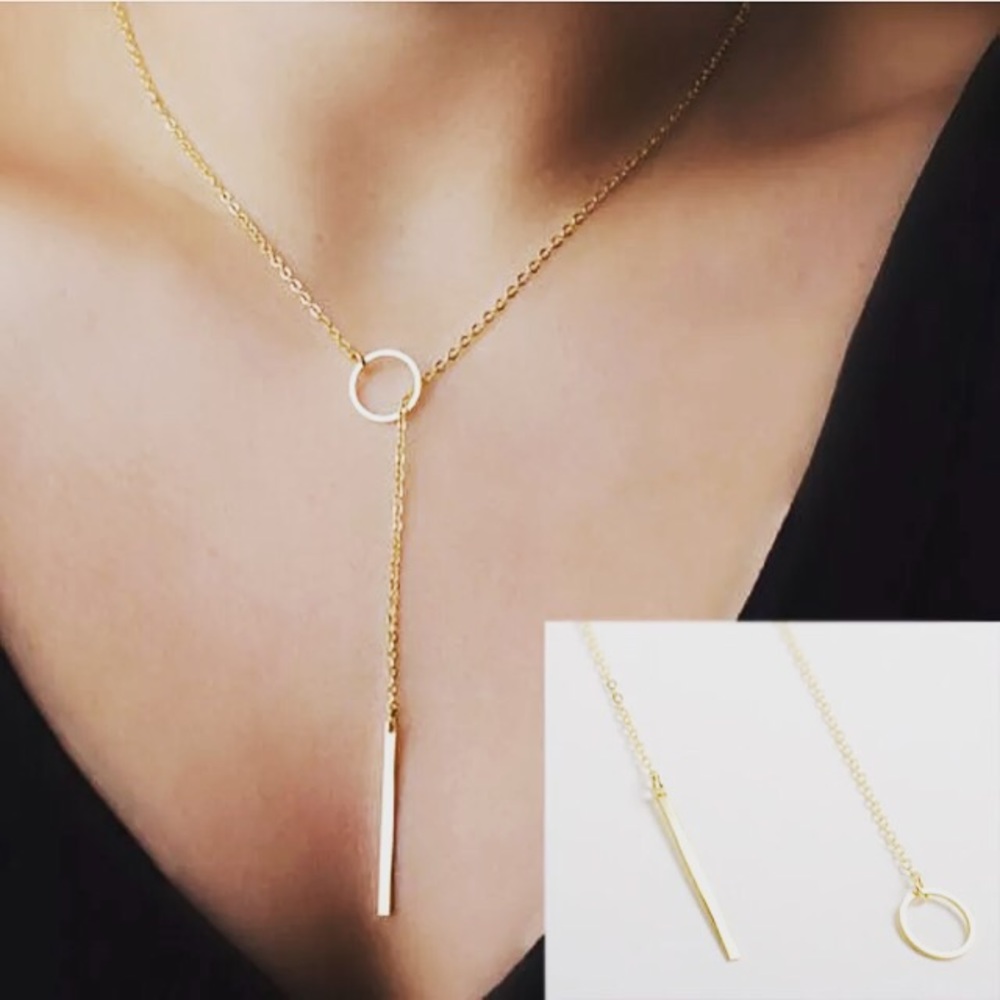 Lariat necklace