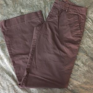 GAP Pink Wide Leg Khakis-- 8R