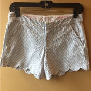 Lilly Pulitzer Buttercup scalloped short