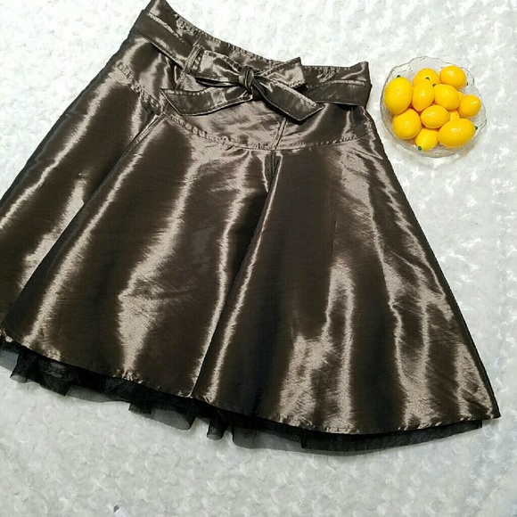 Bisou Bisou Dresses & Skirts - Shimmer Skater Skirt size 8