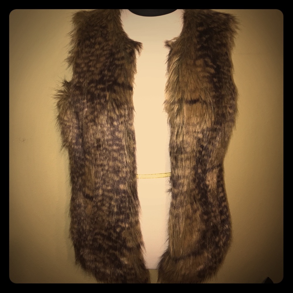 Vegan fur vest