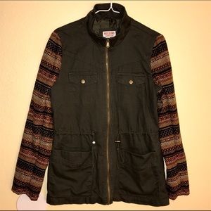 Dark green jacket