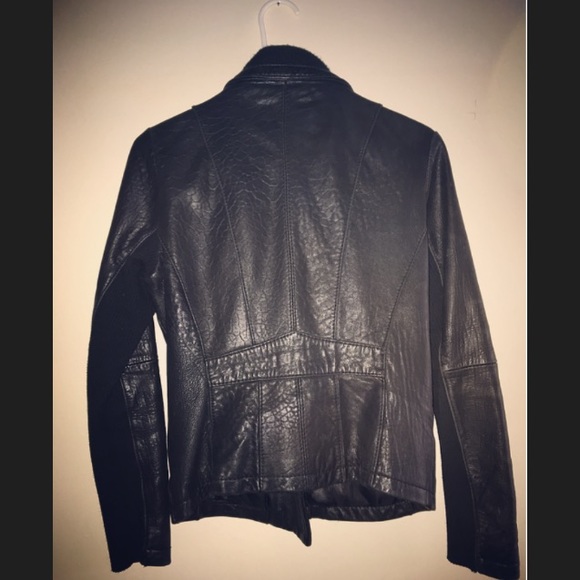 Michael Kors Leather Jacket - Picture 2 of 4