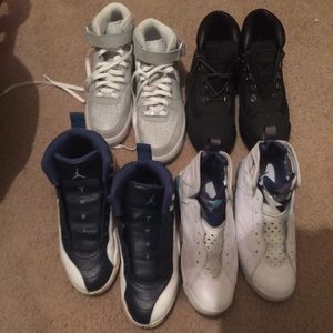 Sneaker lot (Nike, jordan, and timberland)