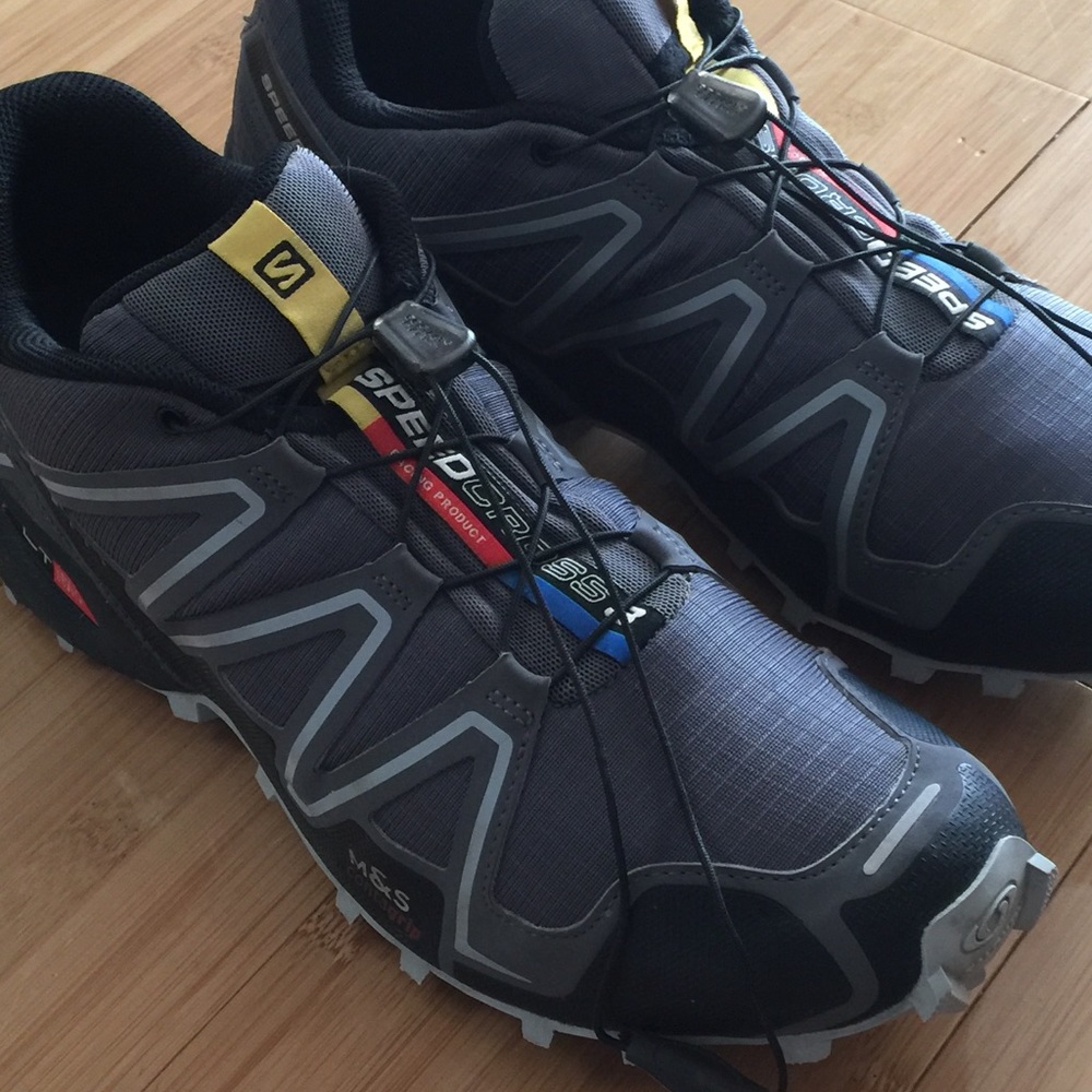 SALOMON SPEEDCROSS 3 MEN'S RUNNING  SHOES ⭐Worn 3X