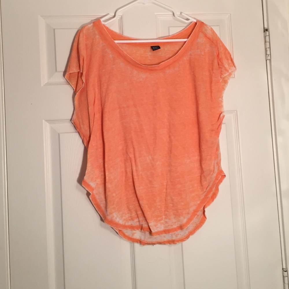 Flowey orange tee