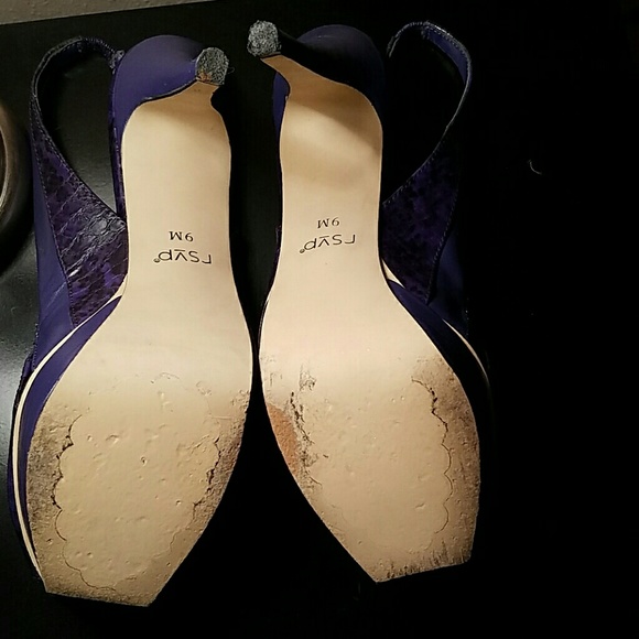 Gently worn RSVP heels - Picture 3 of 4
