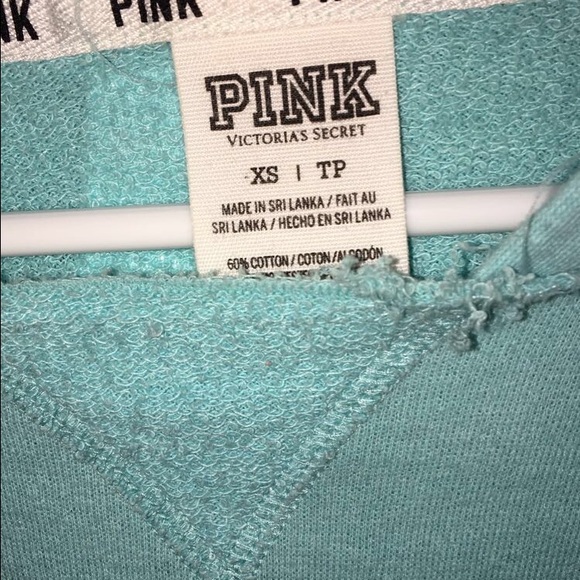 PINK Drawstring Pullover - Picture 3 of 4