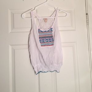 Razor back tribal design tank!