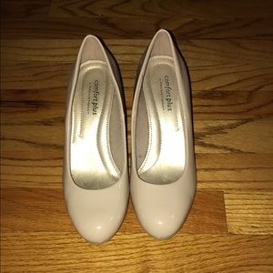 Comfort Plus nude heels