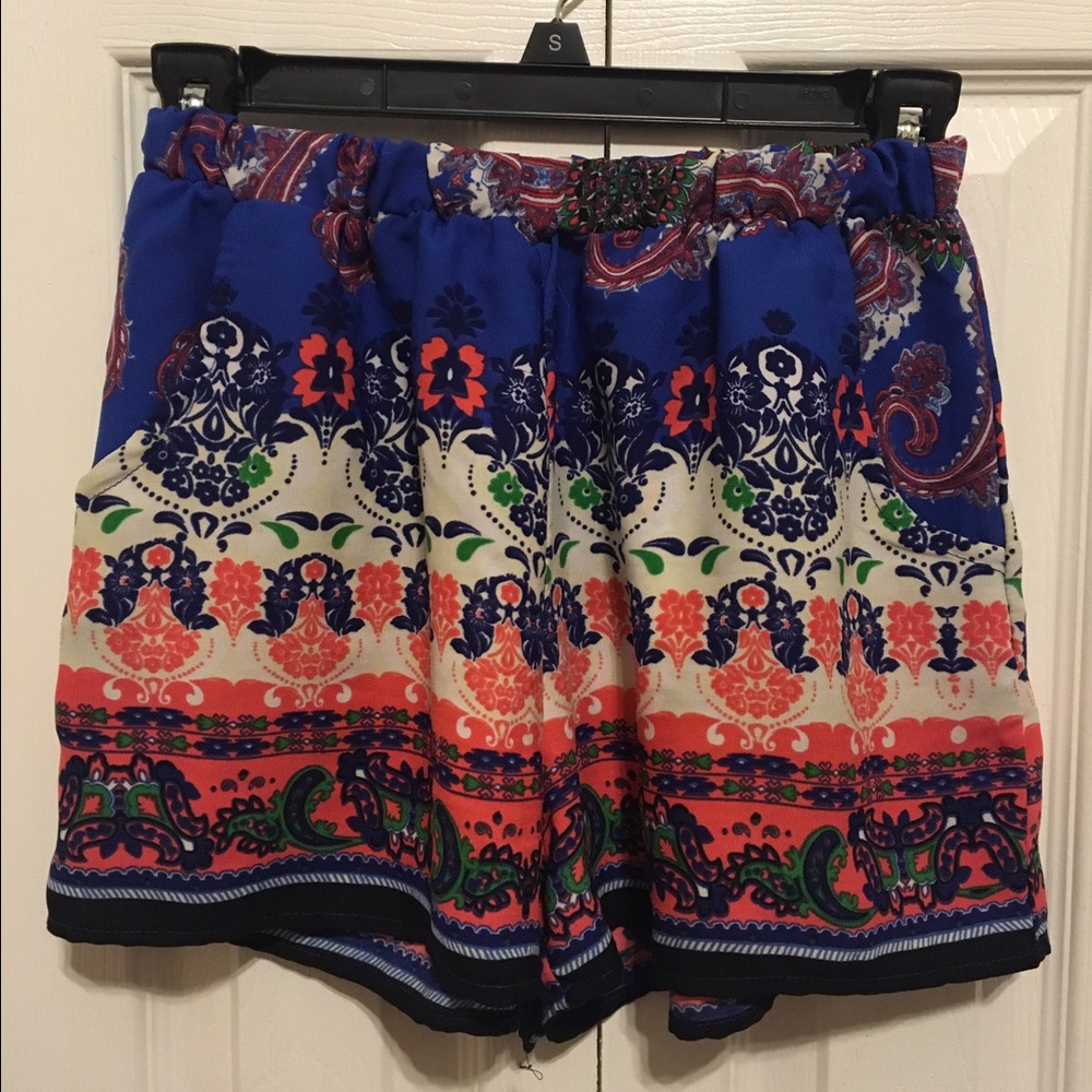 A Million Bullpup floral shorts