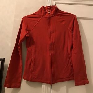 Beyond Yoga Orange Jacket in Orange size small