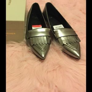 Marc Fisher Silver Flats