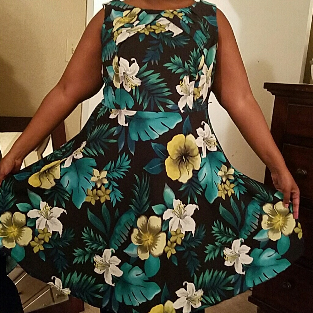 Fit and flare dress