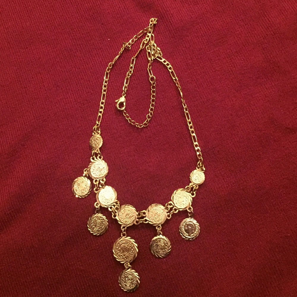 Gold Coin Necklace