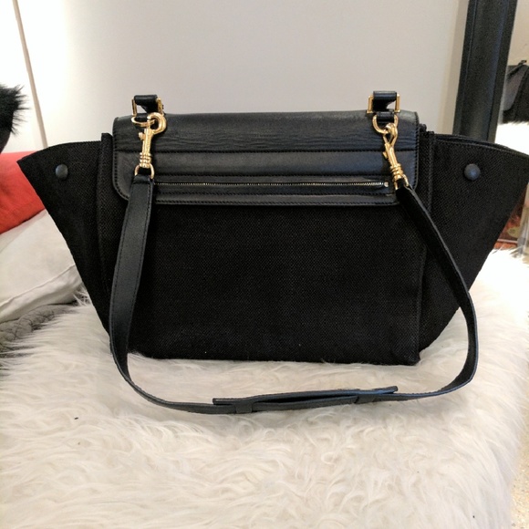 SOLD! Authentic Celine Black Trapeze Bag - Picture 3 of 4